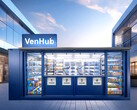 Venhub 便利店使用人工智能机器人全天候运营，将业务和运营成本降低了 31%。(图片来源：Venhub）