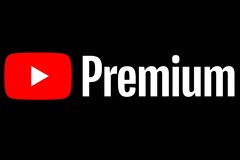 YouTube Premium 徽标--付费订阅可去除广告并解锁其他功能