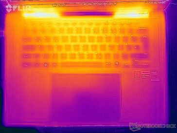 热图压力（顶部）