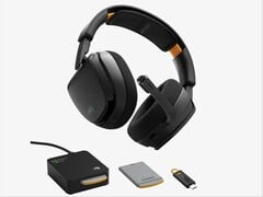 黑色款的Glorious GHS Wireless InfinitePlay耳机。
