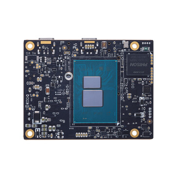 CPU 清晰可见，建议使用 CPU 冷却系统。(图片来源：艾讯）