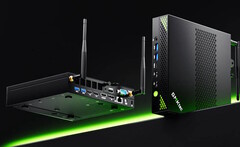 NucBox K10 迷你电脑最多可容纳三个固态硬盘（图片来源：GMKtec）