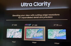 三星正准备在 2026 年推出配备 5K QD-OLED 面板的 27 英寸显示器。(图片来源：FlatPanelsHD）