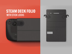 Steam Deck Folio 外层为聚氨酯，内层为超细纤维。(图片来源：安德鲁-里夫斯）