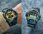 卡西欧G-Shock GA-700CMG-3AER(左)和DW-6900CMG-3ER(右)。