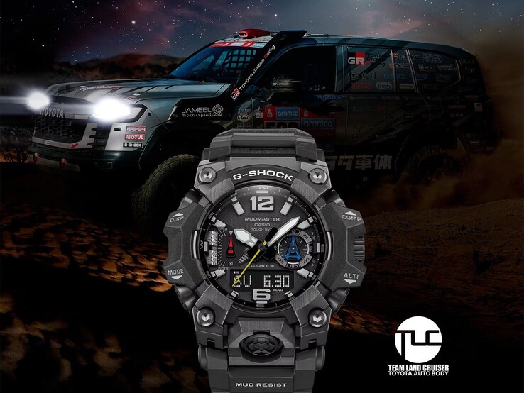 卡西欧 G-Shock x Team Land Cruiser 丰田汽车车身系列 GWGB1000TLC1A 手表