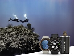 Garmin Descent Mk3 潜水电脑系列现已开始销售。(图片来源：Garmin）