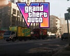 展示维斯城交通状况的《GTA 6》横幅
