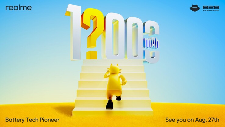 Realme 即将迈向 10,000mAh 的里程碑。(来源：Realme via X）