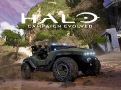 《光环:战役进化》Xbox版中的疣猪战车