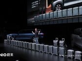 图中所示为蔚来5座ES8 SUV