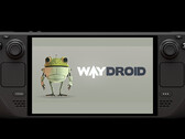 SteamDB 上有一款带有 Waydroid 图样的未知应用程序（图片来源：Valve 和 SteamDB [已编辑]）。