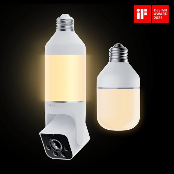 Wyze Bulb Cam 最多可与五个配件灯泡配对使用。(图片来源：Wyze）