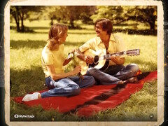 MyHeritage LiveMemory 为家庭老照片制作动画。(图片来源：YouTube 上的 MyHeritage）