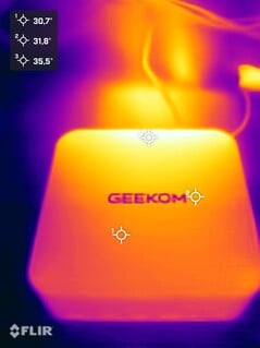 Geekom A8 Max 压力测试（顶面）