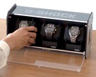 卡西欧为钟表收藏家推出 G-Shock 手表展示盒和表架。(图片来源：卡西欧）