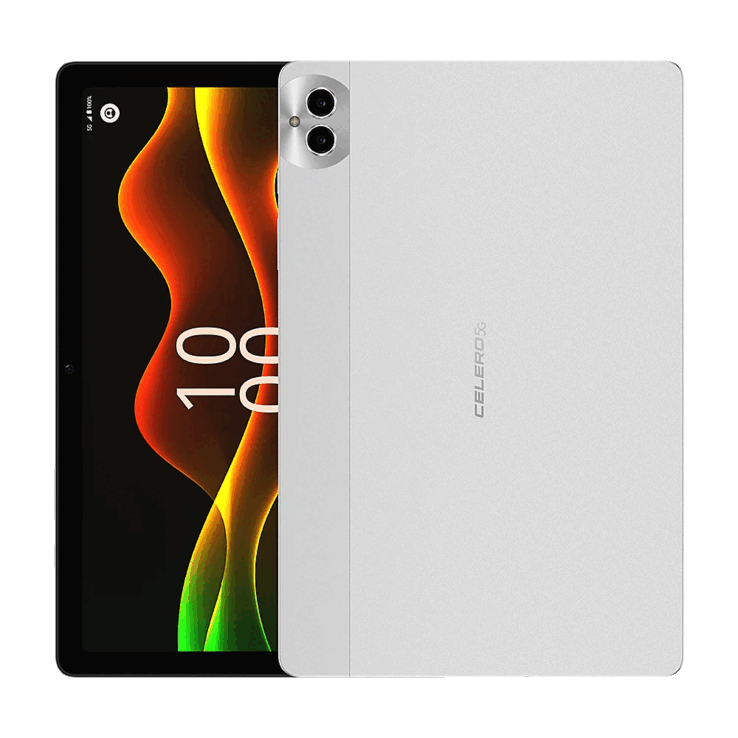 Boost Celero5G 平板电脑有单一的云银色可供选择（图片来源：Boost Mobile）