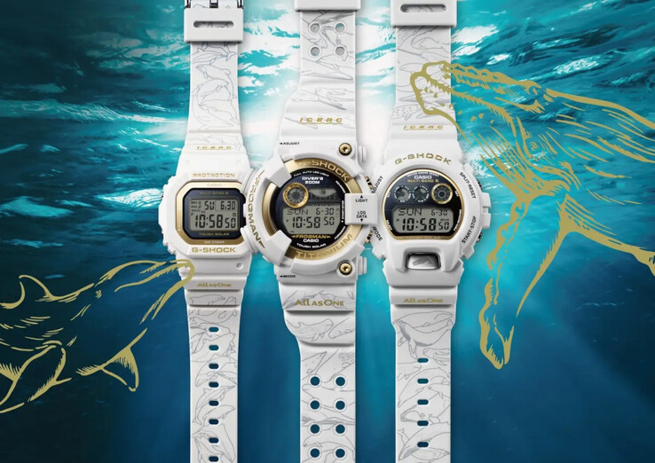 卡西欧 G-Shock "Love The Sea And The Earth "系列的 2024 表款。(图片来源：卡西欧）