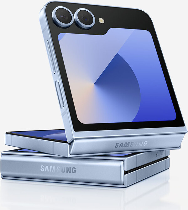 泄露的Galaxy Z Flip 7 FE 规格与Galaxy Z Flip 6（如图）完全相同。(图片来源：三星）