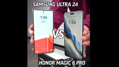 Honor Magic6 Pro 的目标是三星Galaxy S24 Ultra：令人兴奋的摄像头和电池技术。(图片：Unbox Therapy）
