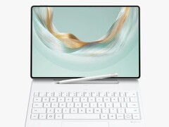 华为 MatePad Pro 12.2 英寸（2025 年）配有键盘保护套，但触控笔需单独购买。(图片来源：华为）