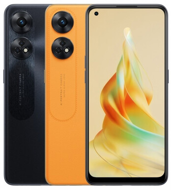 Oppo Reno8 T 5G。(图片来源：Oppo)