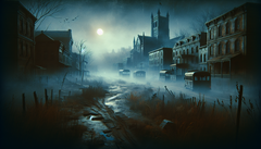 Liminal Point》是一款生存恐怖游戏,采用等距摄影视角。(图片来源:DallE 3)