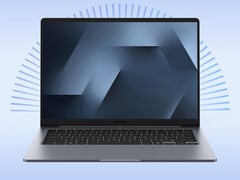 Galaxy Book 6 的起售价为 799 美元。图为该笔记本电脑的正面视图。