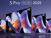 小米 S Pro 2025 迷你 LED 电视系列起价约 646 美元（图片来源：小米）