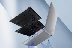 与采用相同 GPU 的其他笔记本电脑相比，戴尔 16 Premium 要更时尚、更省电，因此牺牲了大量性能（图片来源：戴尔）