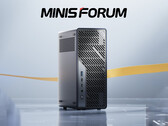 Minisforum MS-02 Ultra 的正面。(图片来源：Minisforum - 已编辑）