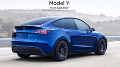 Model Y 被宣传为售价低于 3 万美元的汽车(图片:特斯拉)