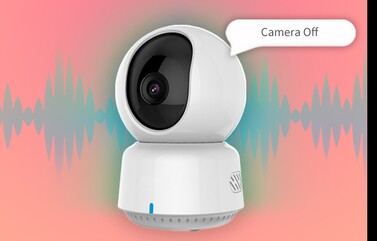 用户还可以选择禁用摄像机 E1 上的双向音频，以提高私密性。