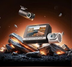 70mai 4K T800 可对前后视图进行双 4k 摄录（图片来源：70mai）