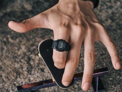G-Shock 最小巧的手表，小到可以当作戒指佩戴。(图片来源：卡西欧）