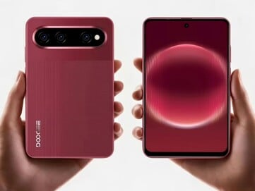 ...以及 Doogee Note60 W 的宣传渲染图