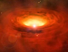 WOH G64 恒星的艺术视图（图片来源：ESO）