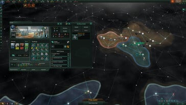 图为:《Stellaris》的一张游戏截图。