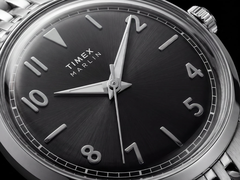 Timex 34毫米 Marlin 石英表 黑色表盘