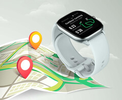 新款 GTS 4 Mini 是 Amazfit 产品系列中的新成员，图为旧款。(图片来源：Amazfit）