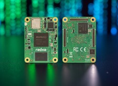 Radxa CM4 单板计算机内置八核 Rockchip RK3576 ARM SoC。(图片来源：Radxa，已编辑）