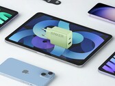 Anker 的 20W 墙式充电器现在有紫色和绿色两种颜色可供选择。(图片来源：Anker）