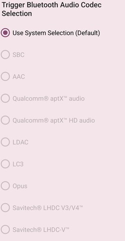 蓝牙音频编解码器