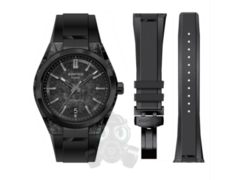 关于卡西欧 EFK-100XPB-1A（上图）和其他四款即将面世的机械表有了新的传闻。(图片来源：geesgshock via Instagram）