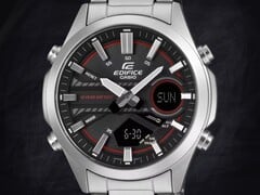 卡西欧的 Edifice EFV-C120D-1A4 手表(如图)现已在英国上市。(图片来源:卡西欧)