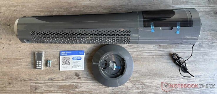 Dreo TurboCool 765S 雾化风扇的包装内容
