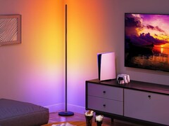 Govee 的 Floor Lamp 3 可能与较早的 Floor Lamp Basic（如图）相似。(图片来源：Govee）
