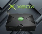 第一台 Xbox 游戏机的徽标