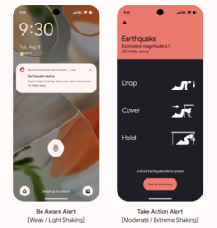 原来Android 手机还可以作为口袋里的地震仪。(图片来源：谷歌）