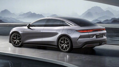 全新 1 MW Han L 比特斯拉 Model 3 性能更快、更便宜（图片来源：比亚迪）